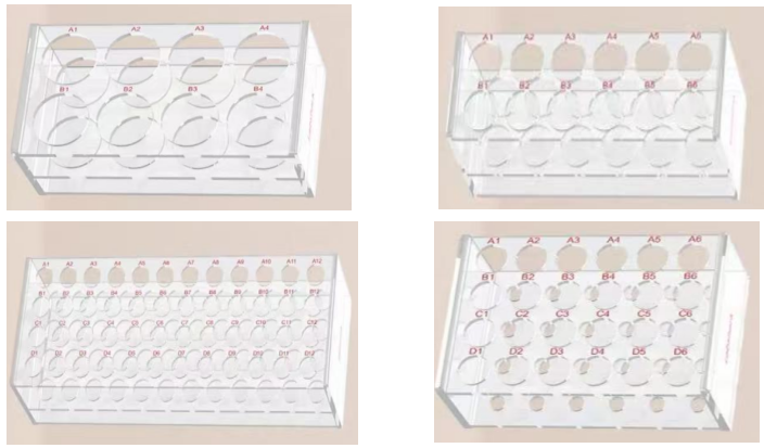 亚克力离心管架(带编号)