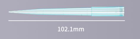 1250ul袋装吸头102.1mm